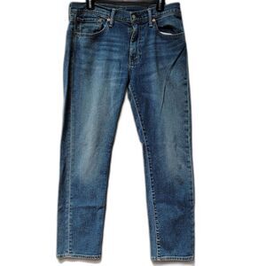 Levi Strauss & Co. 511's Blue Denim Jeans Zip & Button Closure W34 L30